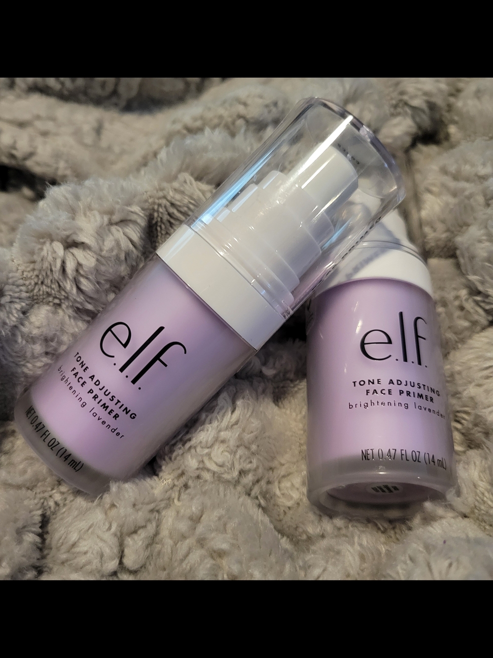 e.l.f. Tone Adjusting Face Primer Brightening Lavender Qty 2
